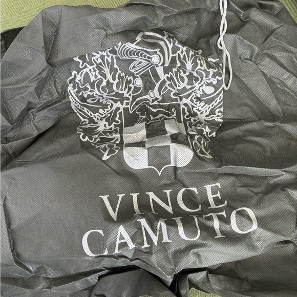 Vince Camuto Textured Black Tote Bag